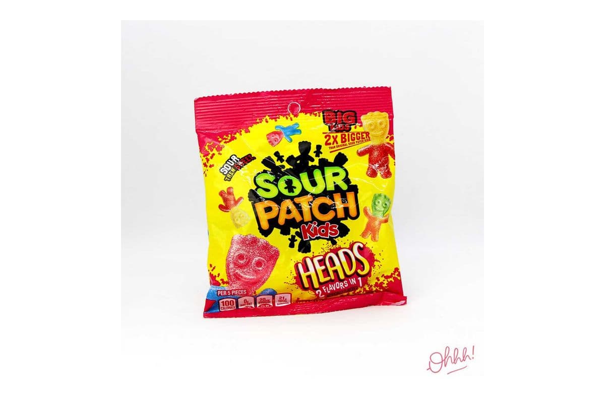 Heads 2 in 1. (Sour Patch Kids) (185 g)