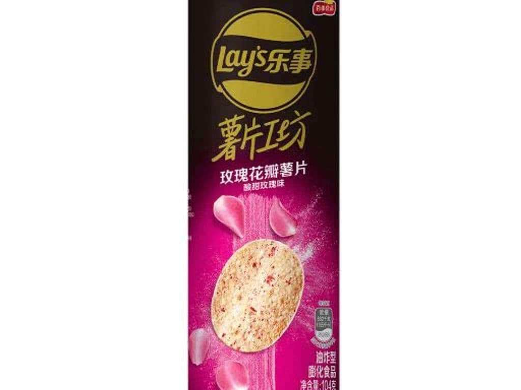 Lays Exotic Stax China (104g) - Sweet & Sour Rose
