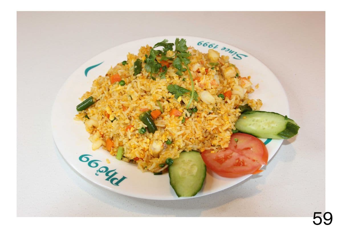 58. Seafood Fried Rice