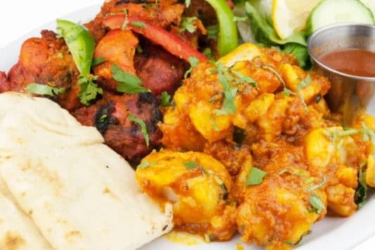 Chicken Tikka Platter