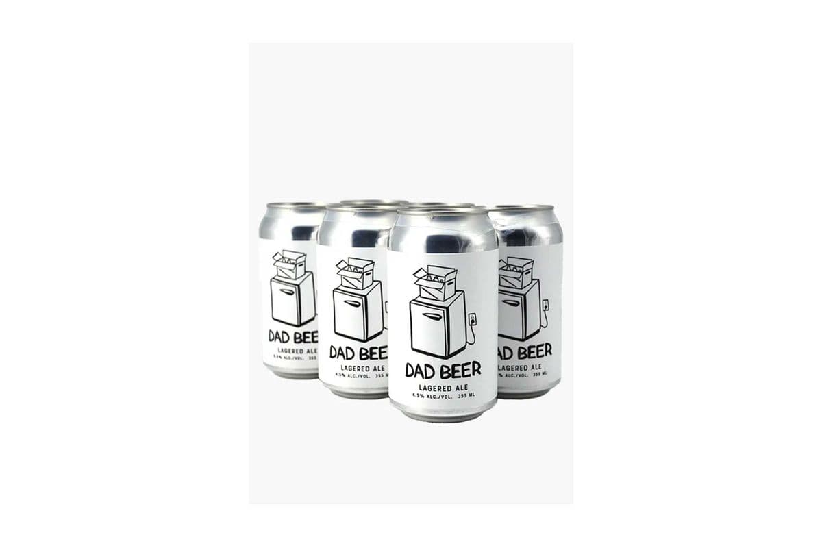 Dad Beered Lager Ale ( 6 cans) (1 x 6 cans)