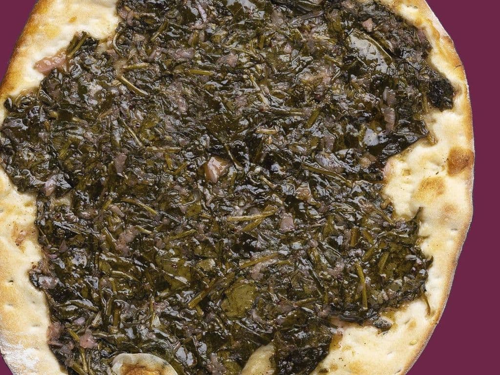 Spinach Manakeesh