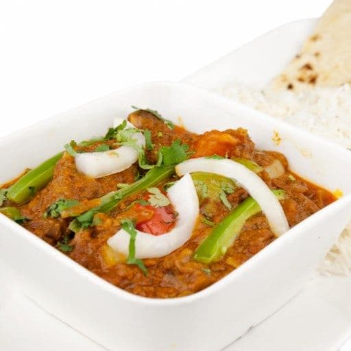 Poulet au curry avec riz / Curry Chicken with Rice