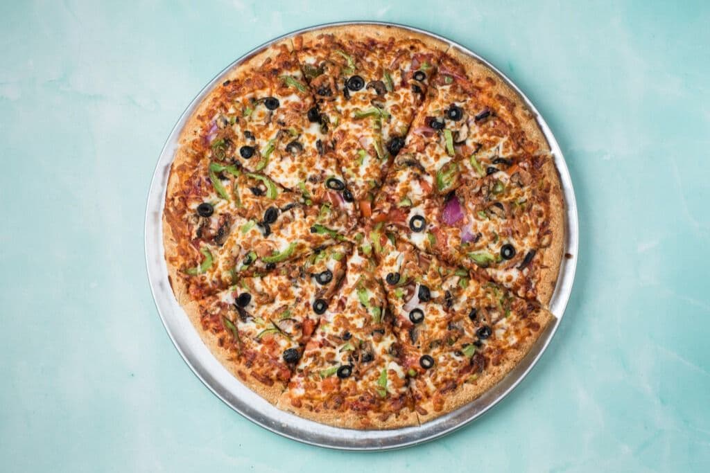 12” garden veggie gluten free