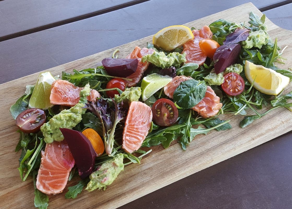 Spicy Salmon Salad
