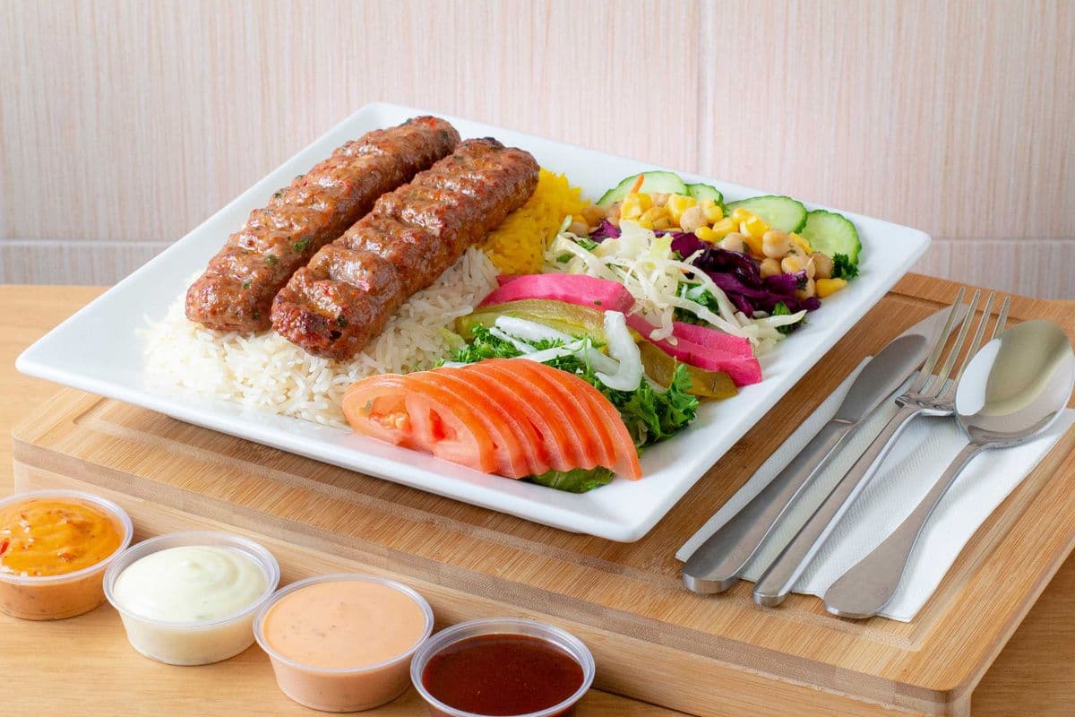 Adana Kebab Plate