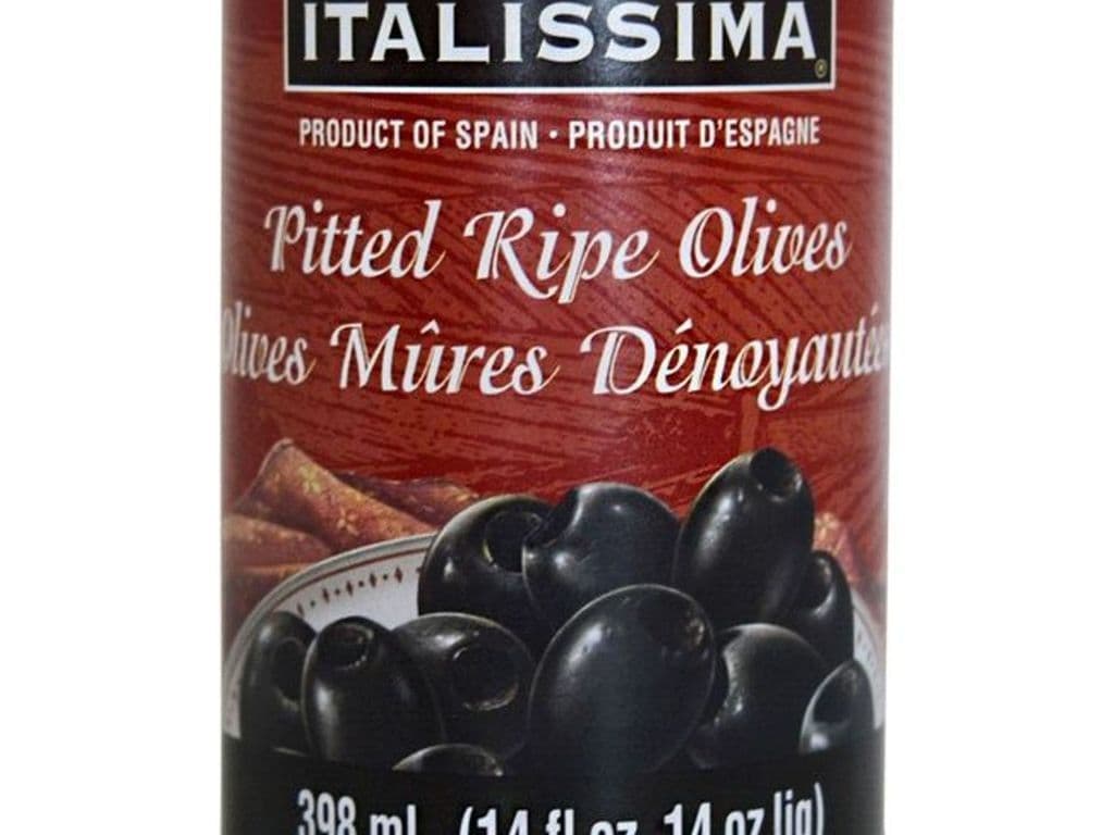 ITALISSIMA PITTED RIPE OLIVES 398ML