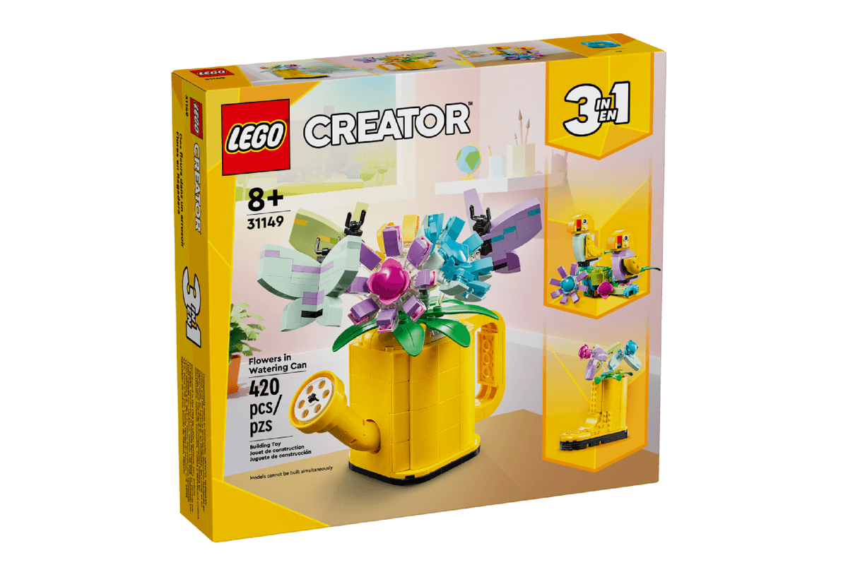 LEGO Creator Flowers in Watering Can