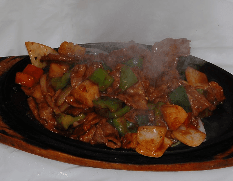 102. Sizzling Satay Beef