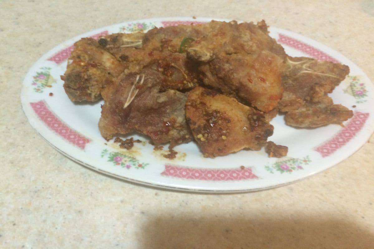 #80. Salt & Pepper Pork Chop (Hot)