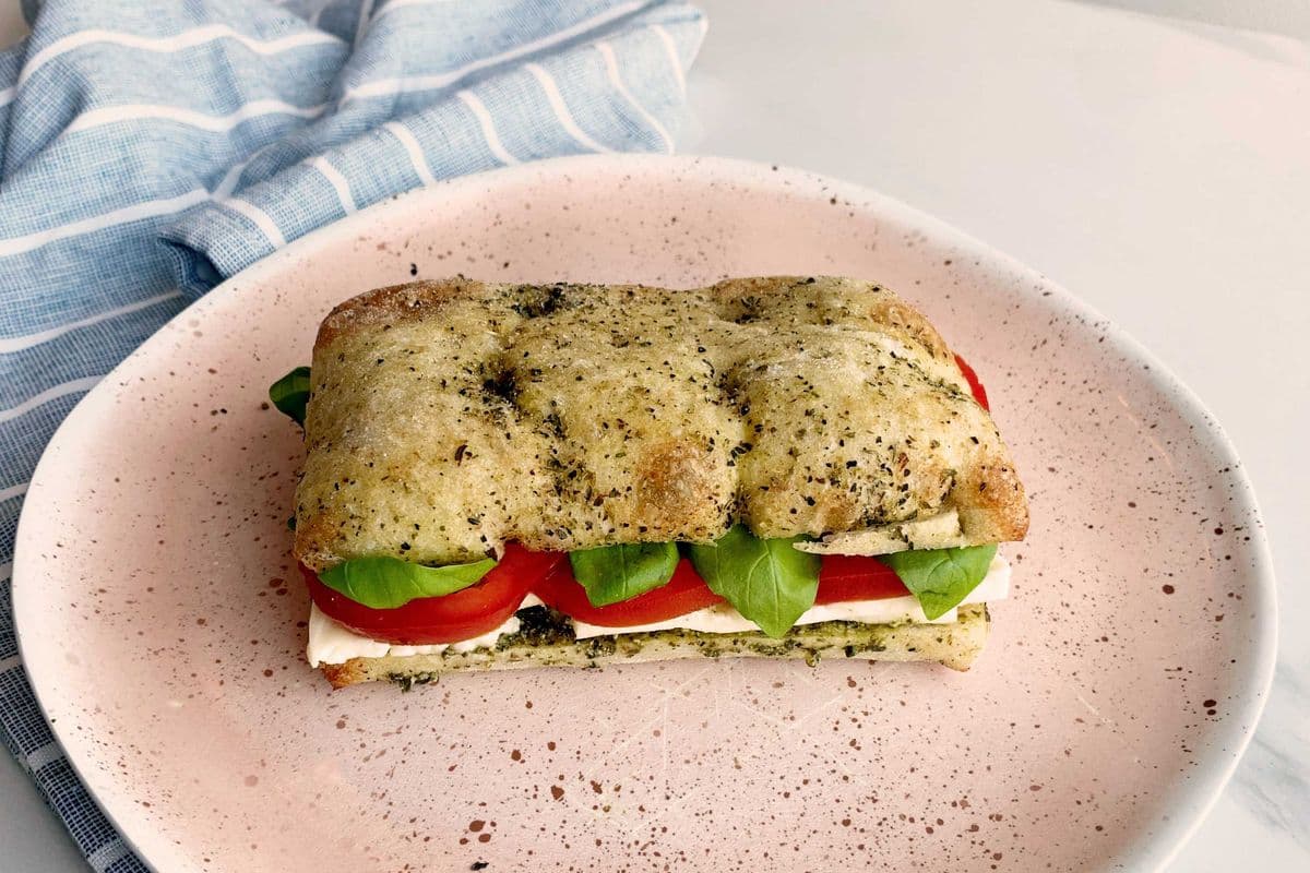 Focaccia Halloumi / Halloumi Focaccia