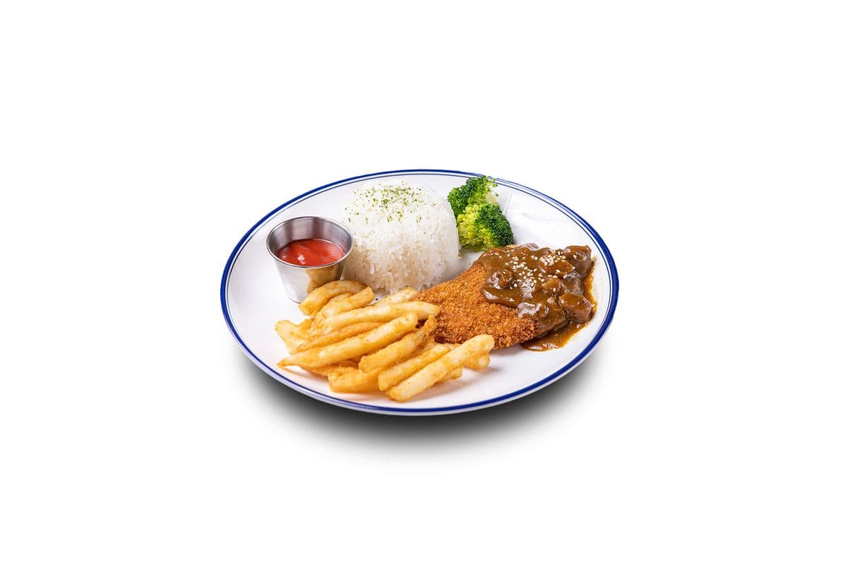Q06. Japanese-Style Curry Pork Chop on Rice