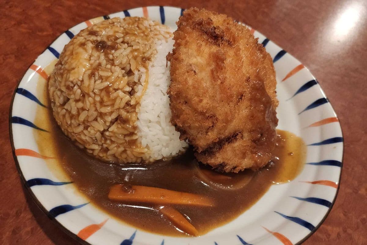 Japanese Pork Katsu Curry Donburi