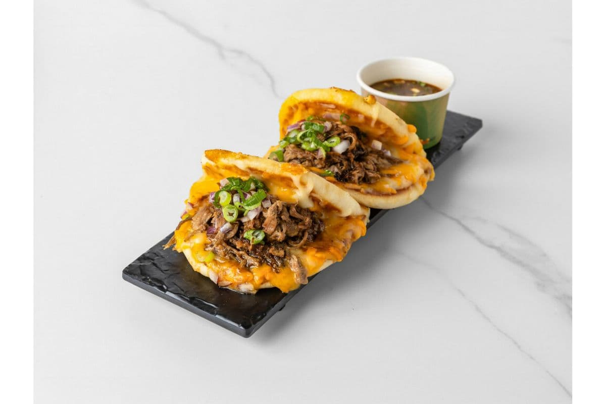 "Filipino Birria Baos with Consome - Duo"