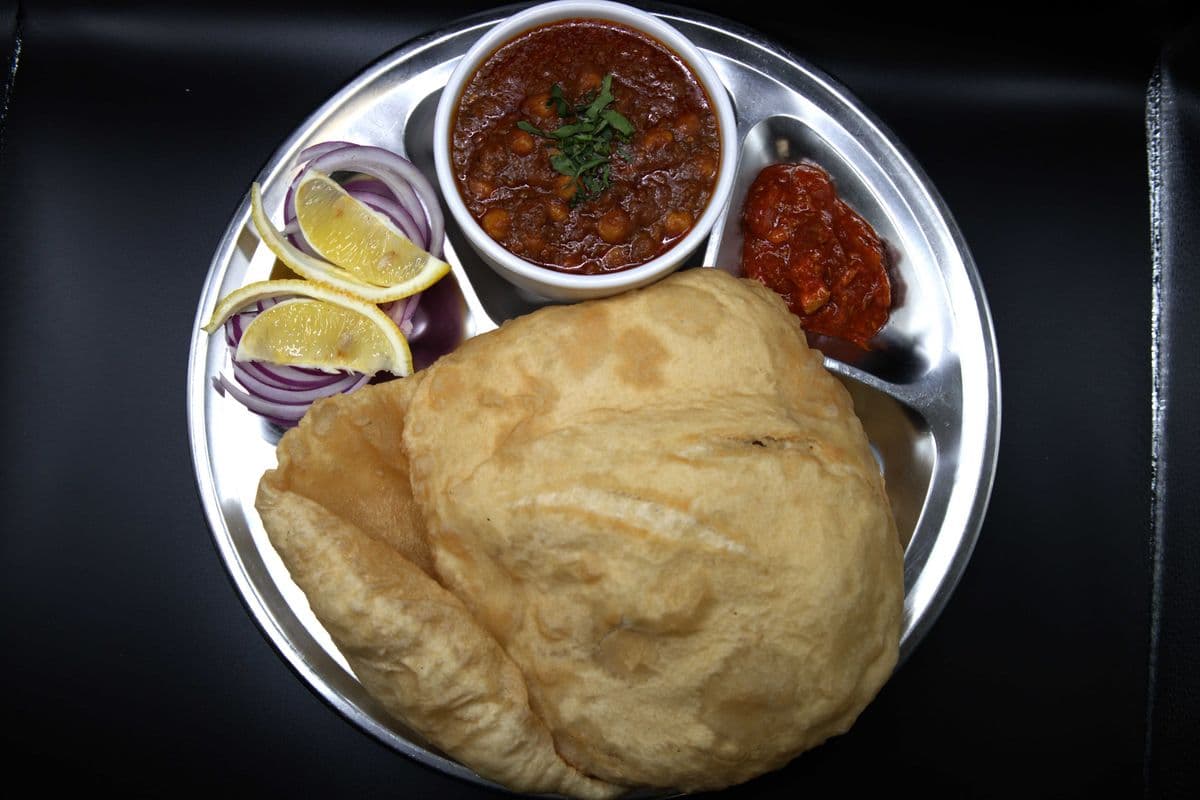 Chole Bhature Meal