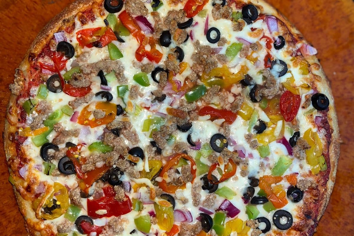 8. 12" Medium Beef Mexican Pizza