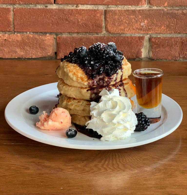 Black n' Blue Flapjacks