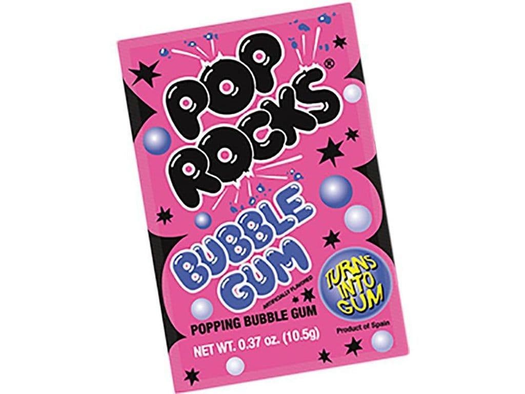 Pop Rocks Crackling Gum Popping Candy 10.5g