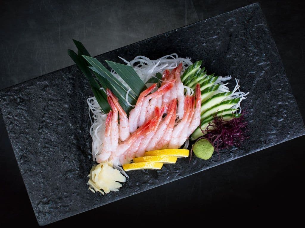Amaebi Sashimi