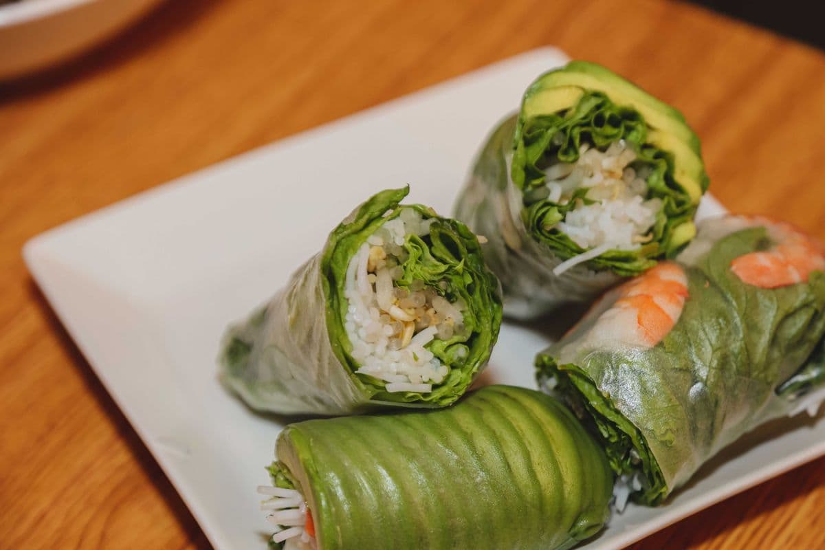 Avocado Salad Rolls (2 Rolls)