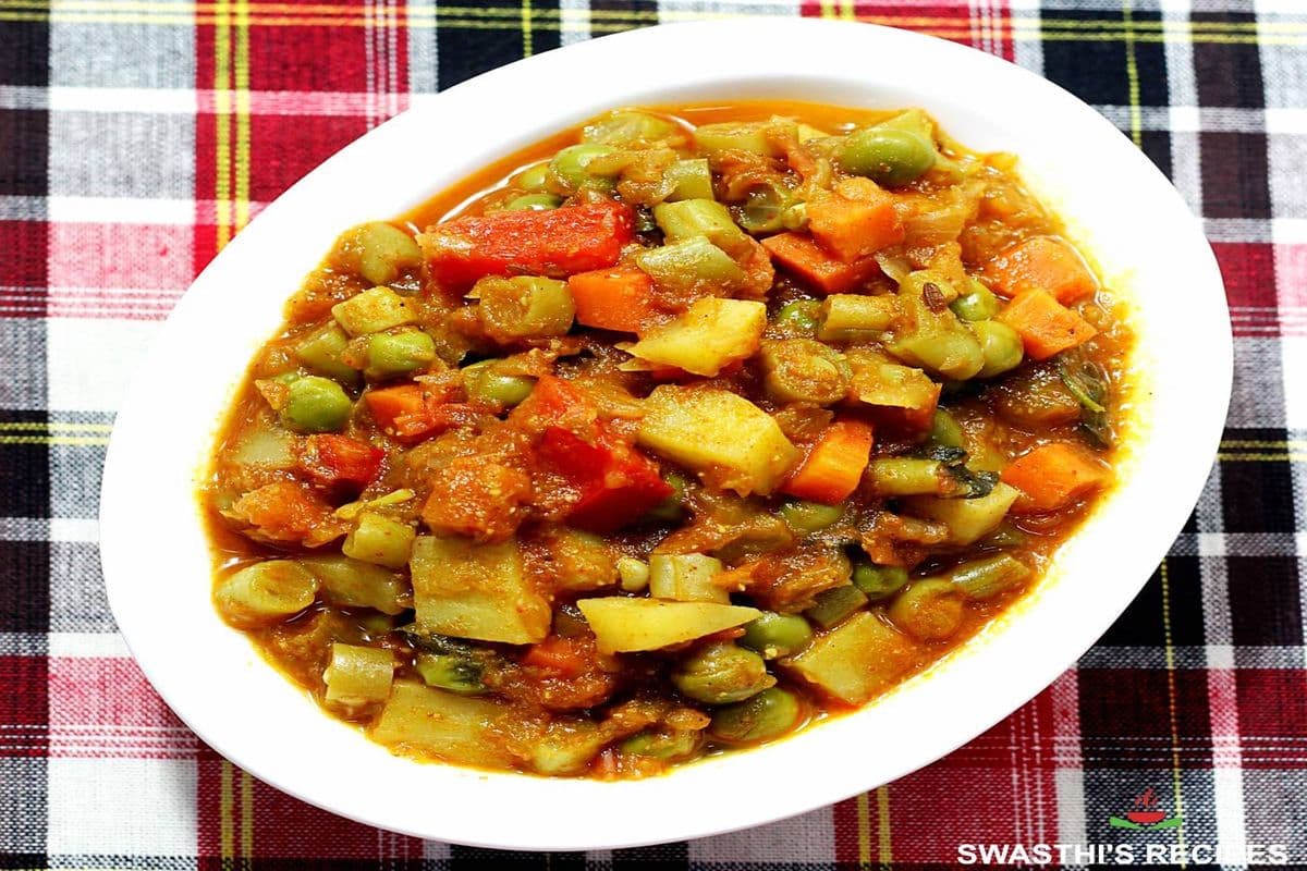 ASSIETTE VEGETARIAN CURRY