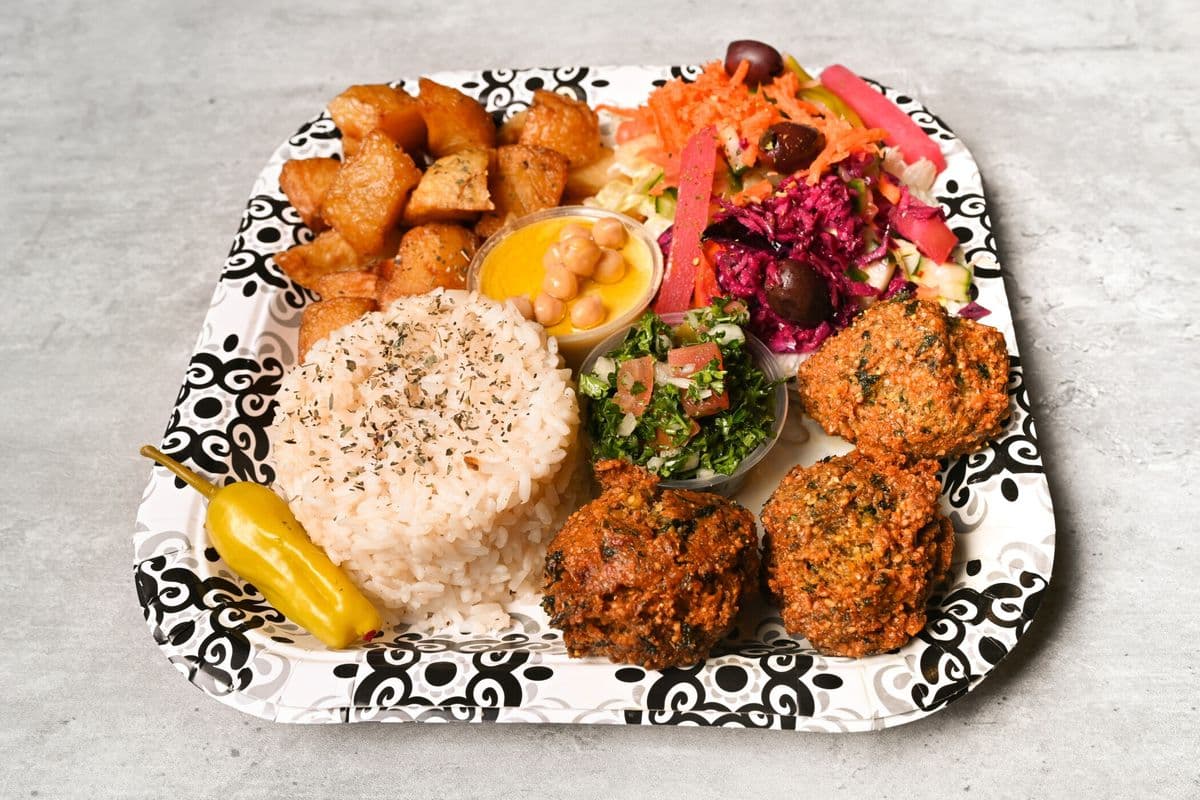 Assiette falafel