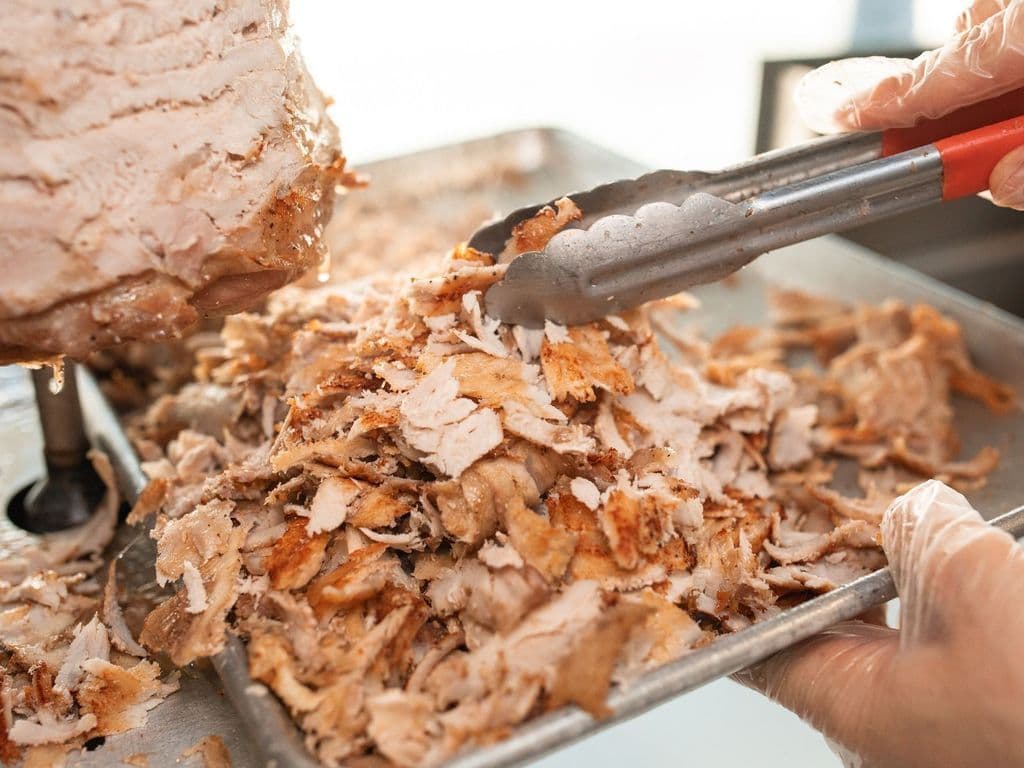 Side: Large Chicken scoop