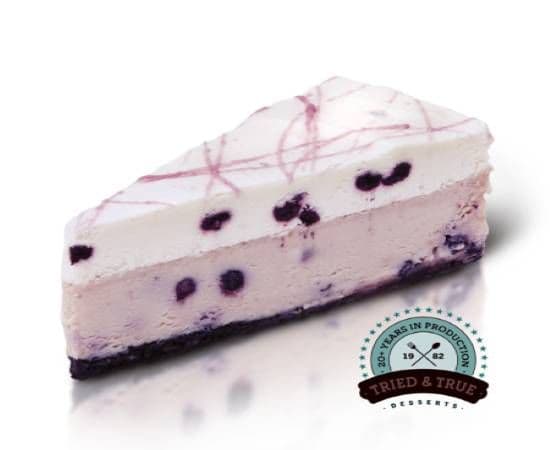 White Chocolate Blueberry Cheesecake