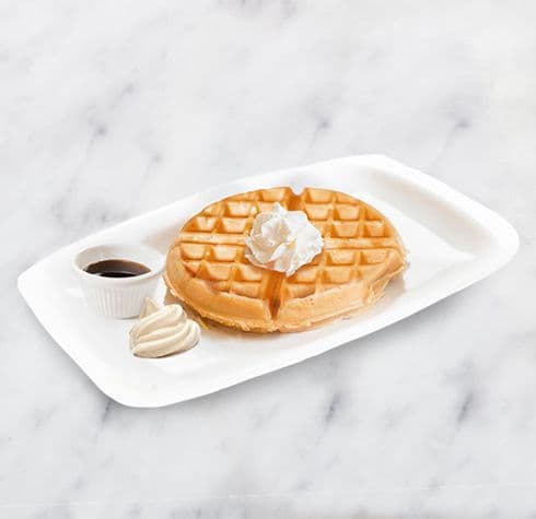 Traditional Golden Waffle