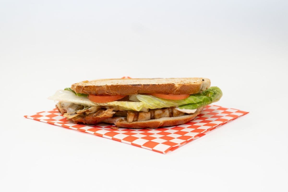 Chicken Teriyaki Melt Sandwich