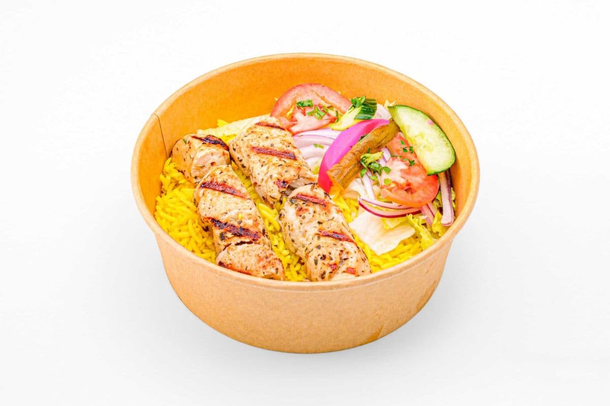 Chicken Souvlaki Bowl