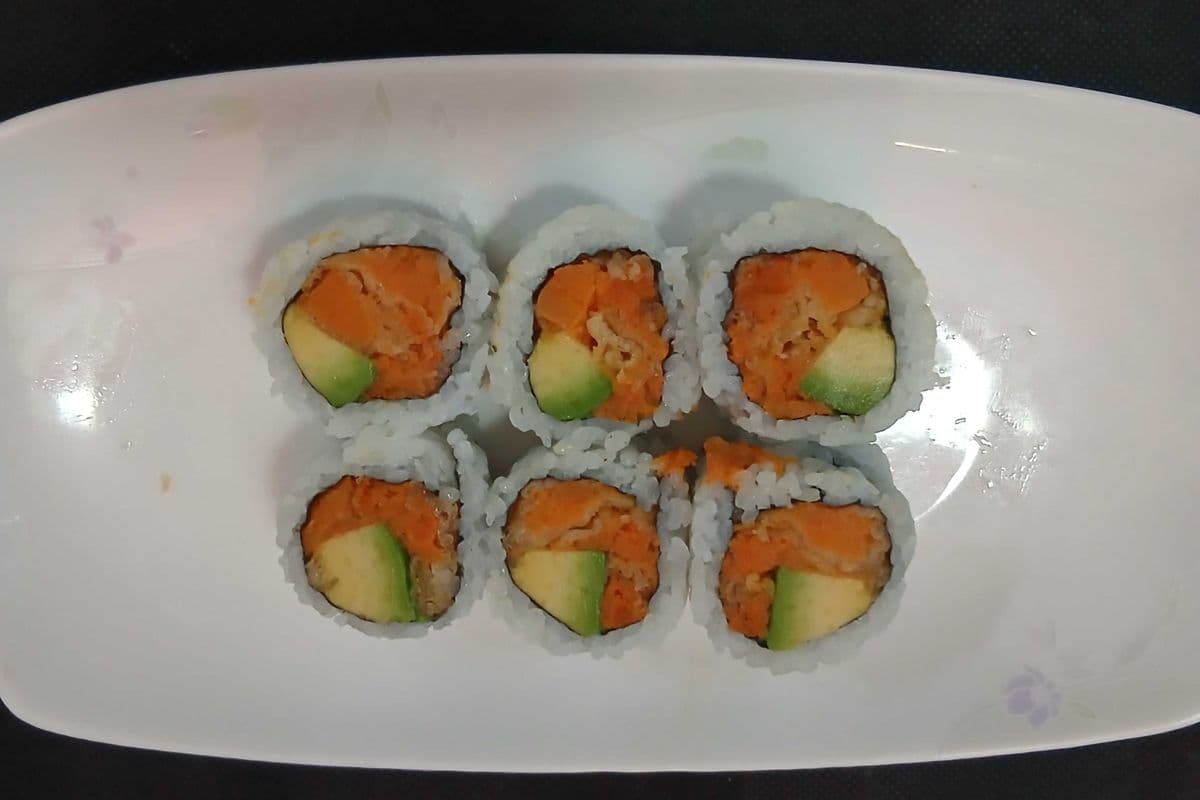 Yam Tempura&Avocado Roll (160 Cal)