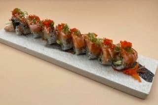 Aburi Salmon Dragon Roll (10 pcs)