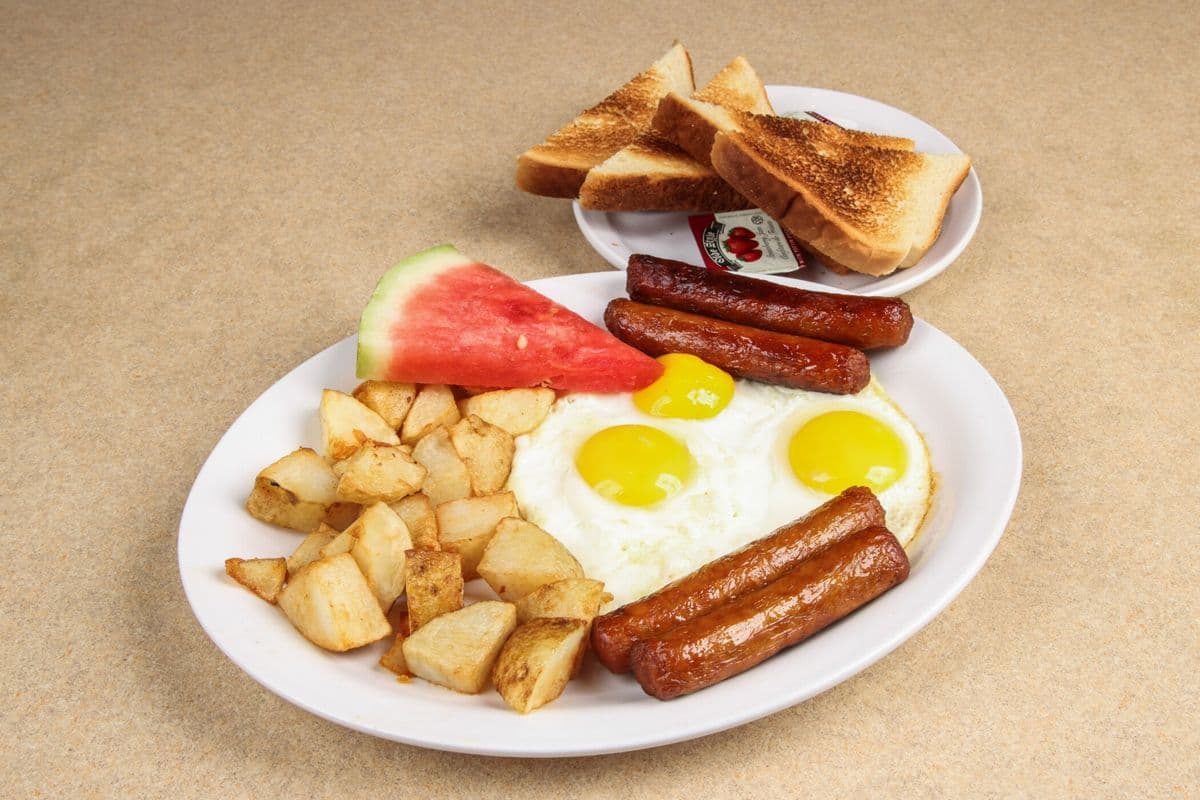 Bacon or Ham or Sausage and Eggs