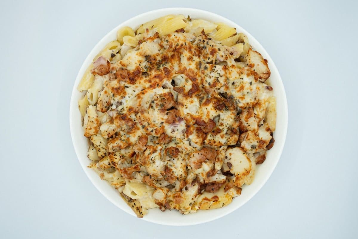 Chicken Bacon Mushroom Penne
