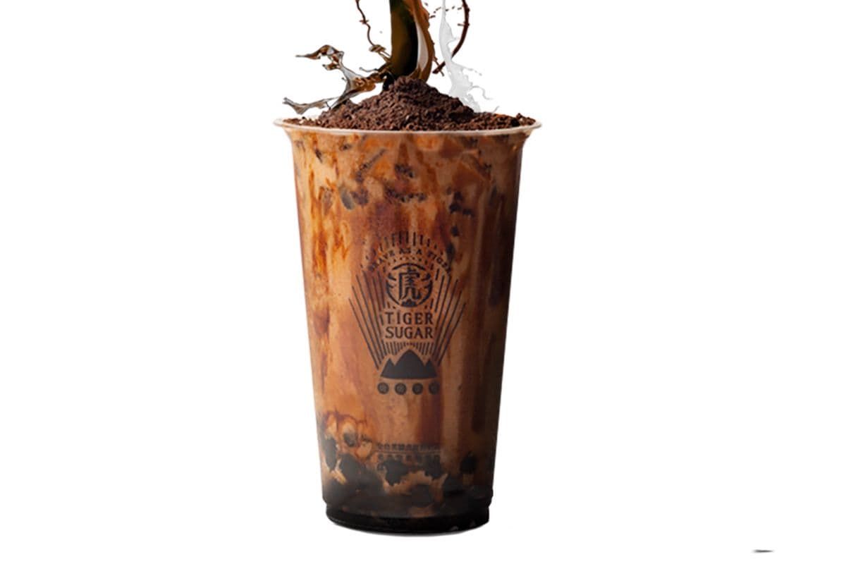 Dark Chocolate Oreo Boba Milk w/Cream Mousse / 黑巧克力波霸厚鮮奶/含奶霜