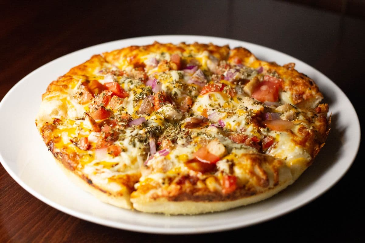 8" Small BBQ Chicken Pizza