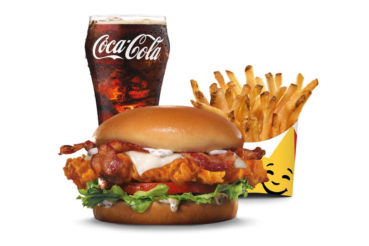 Bacon Swiss Crispy Combo
