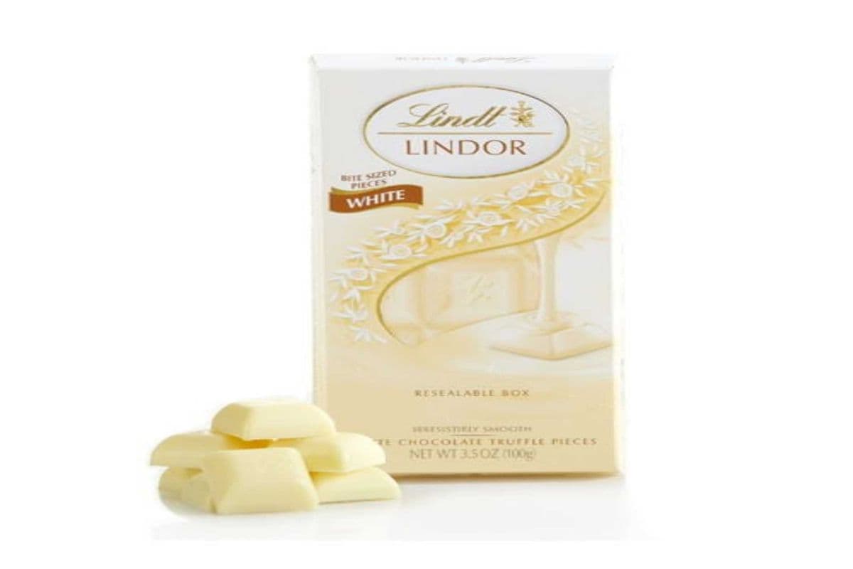 Lindt Lindor White Blank Chocolate (100 g)