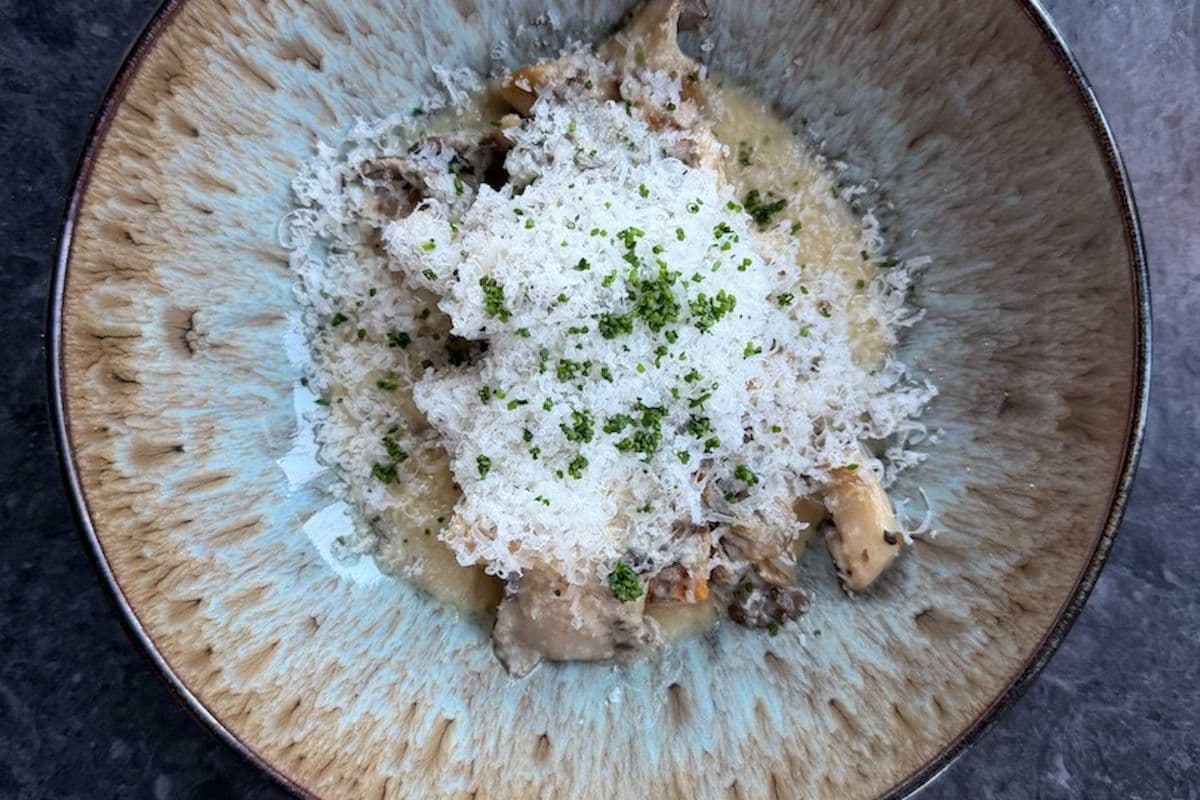 Mushrooms & Polenta