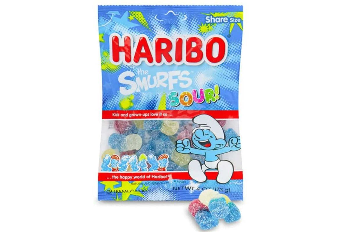 Haribo Sour Smurfs (US) (113g)