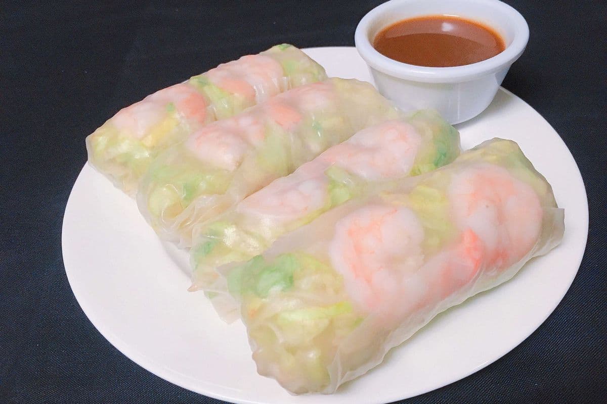 12. Fresh Salad Rolls