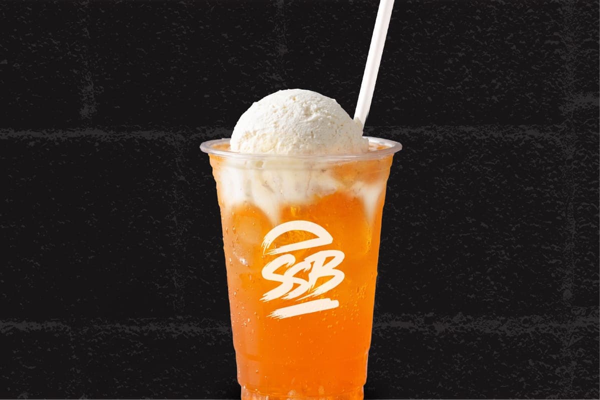 Orange Cream Ice Cream Float