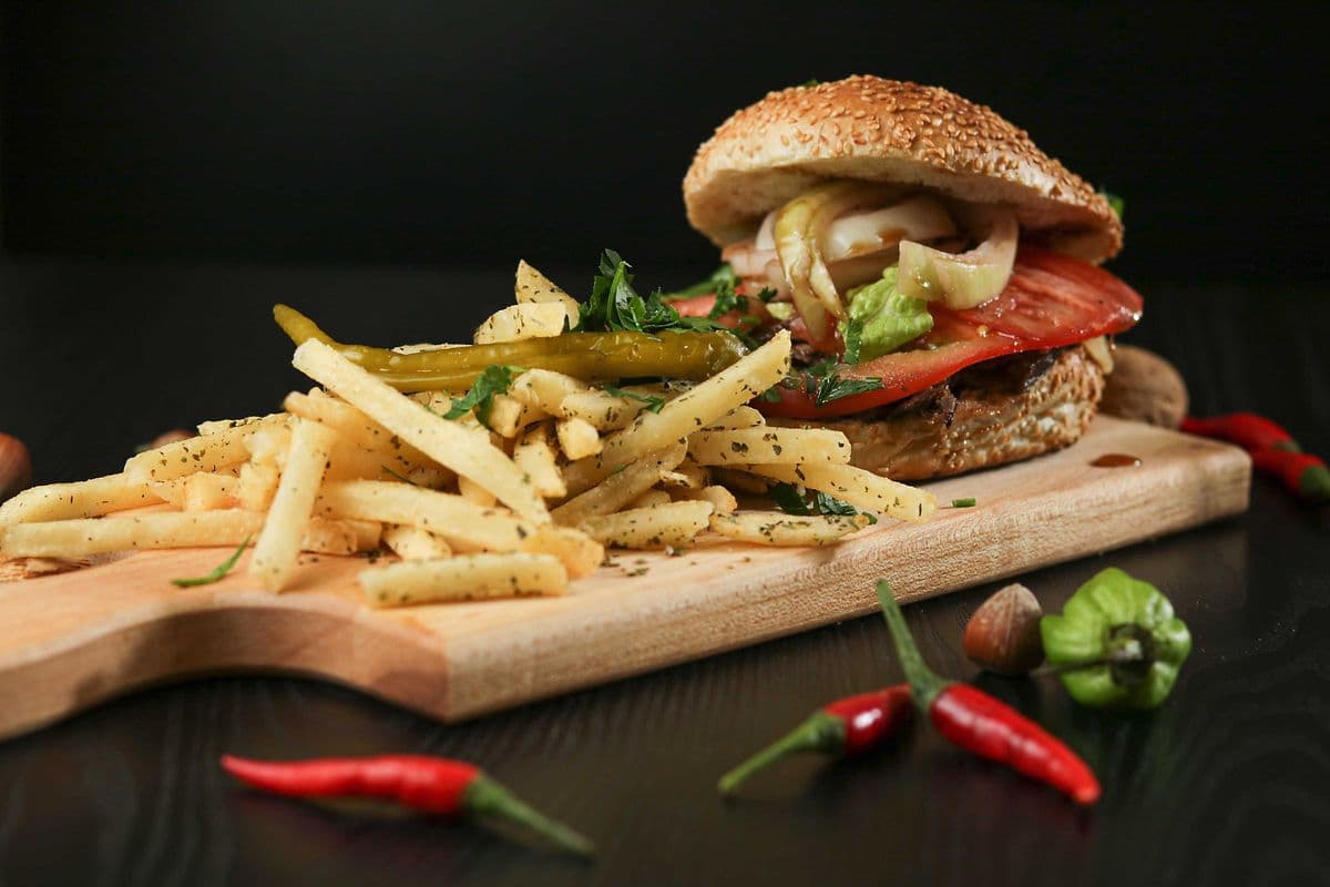 Burger Shawarma à la viande / Meat Shawarma Burger