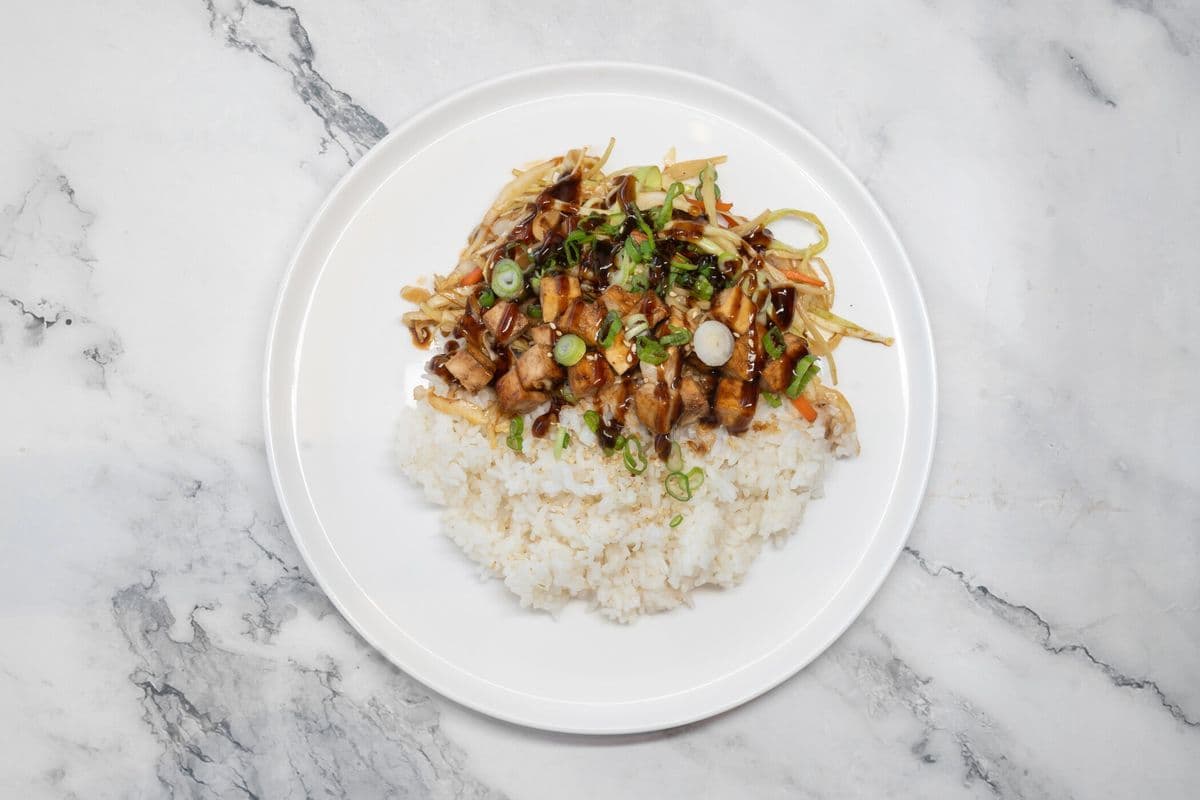 Teriyaki Tofu Rice