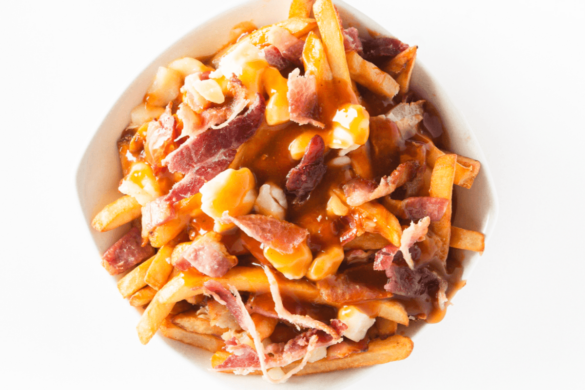 Petite poutine au bacon