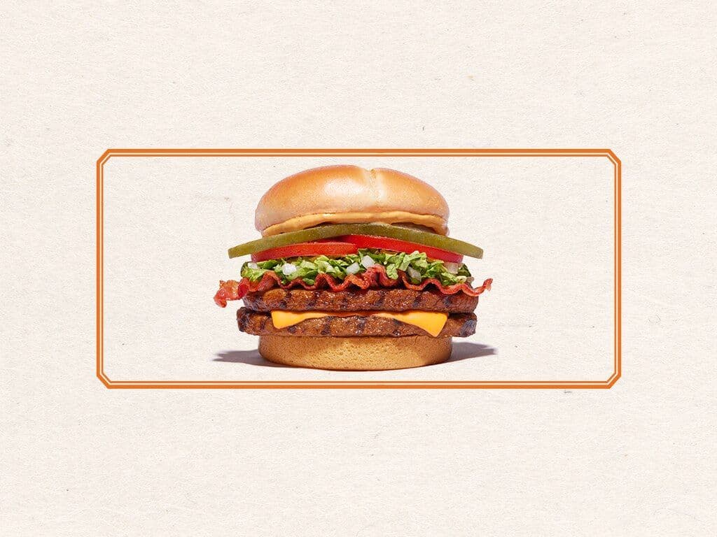 Double Original Burger with Cheese & Bacon