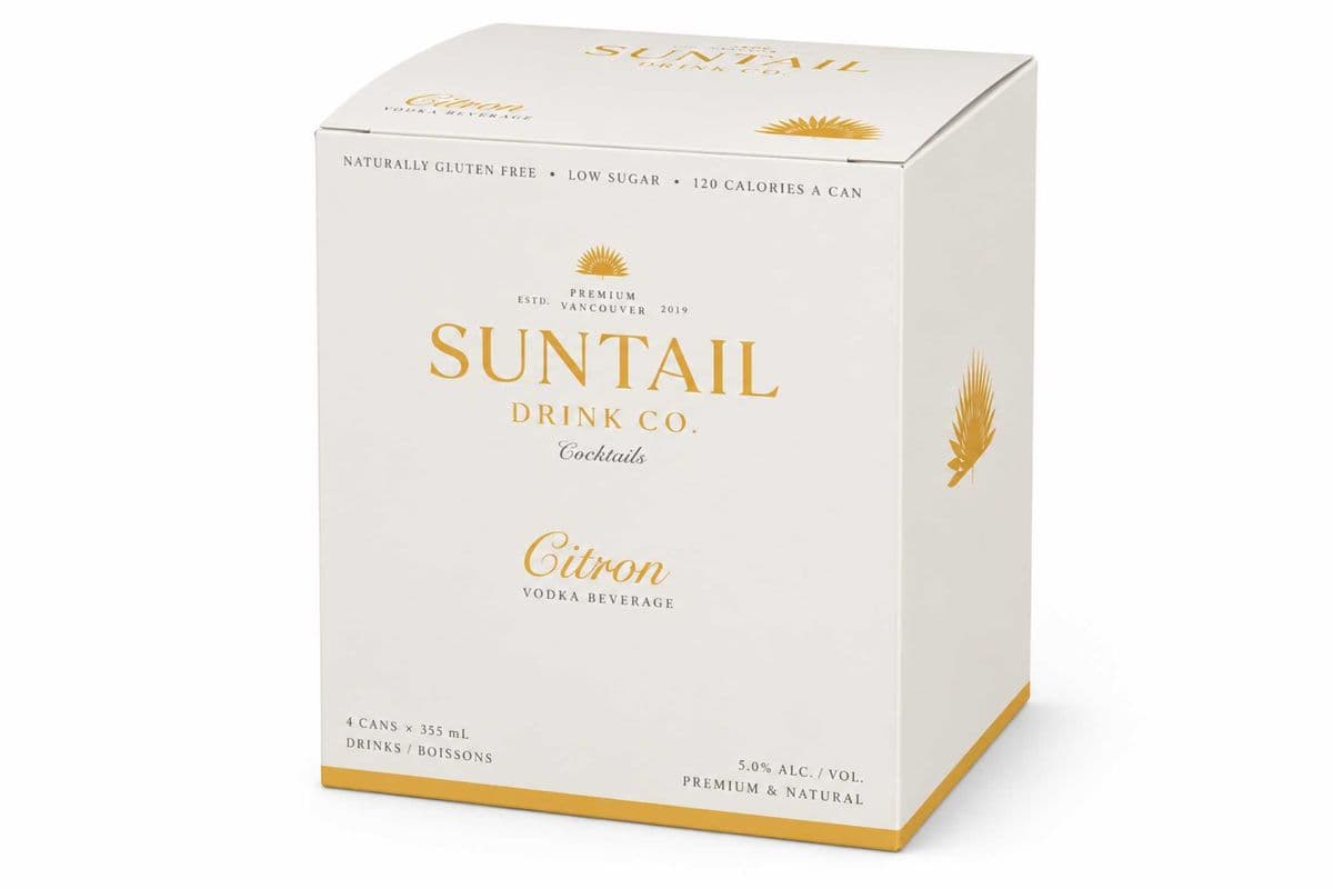 Suntail - Citron Can (4 x 355ml)