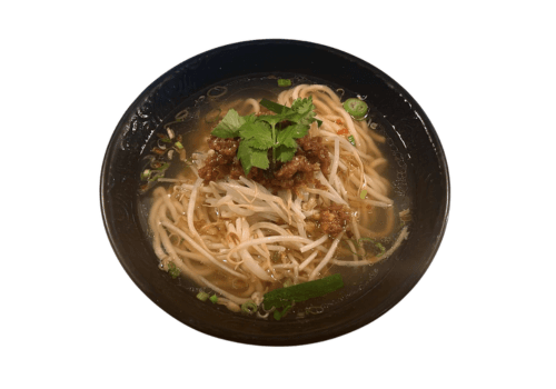 客家蔥油肉燥陽春麵 / Scallion Oil Minced Pork Sauce Noodle Soup