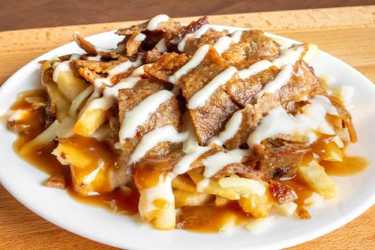 Beef Donair Poutine